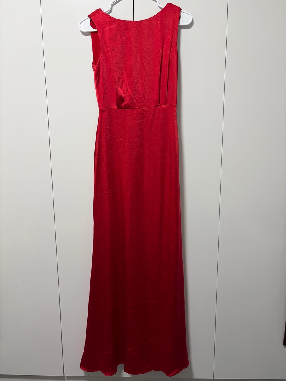 Ina Red Sleeveless Maxi Dress